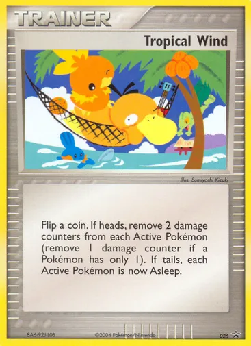 Tropical Wind 26 from Nintendo Black Star Promos