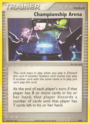 Championship Arena 28 from Nintendo Black Star Promos