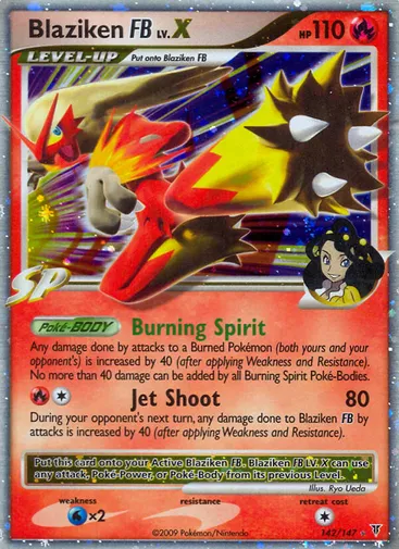 Blaziken FB LV.X 142 from Supreme Victors