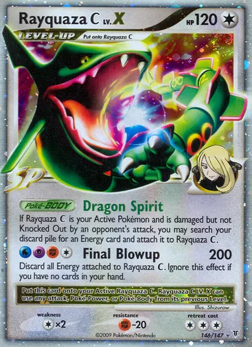 Rayquaza C LV.X 146 from Supreme Victors