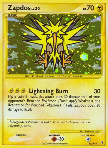 Zapdos 150 from Supreme Victors