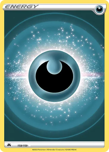 Darkness Energy 158 from Crown Zenith