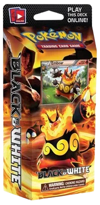 Black & White Theme Deck - "Red Frenzy", theme deck packaging