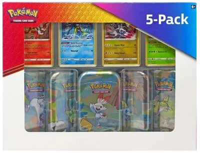 Costco Galar Pals Mini Tins 5-Pack, tin packaging
