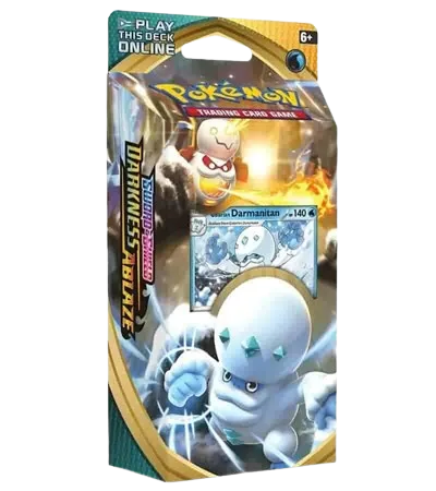 Darkness Ablaze Theme Deck - Galarian Darmanitan, theme deck packaging