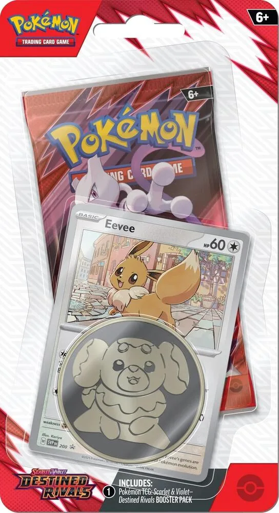 Destined Rivals Single Pack Blister - Eevee, blister packaging