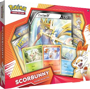 Galar Collection [Scorbunny] - with Zacian V, collection packaging