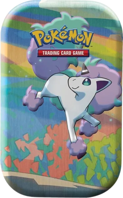 Galar Pal Mini Tin (Galarian Ponyta), tin packaging