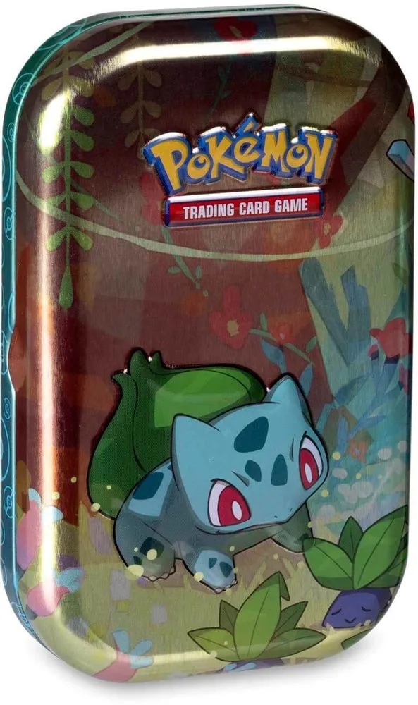 Kanto Friends Mini Tin (Bulbasaur), tin packaging