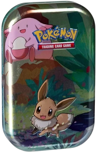 Kanto Friends Mini Tin (Eevee), tin packaging