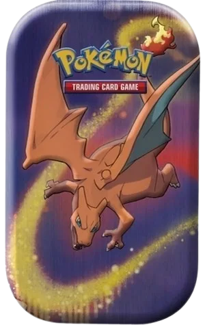Kanto Power Mini Tin (Charizard), tin packaging