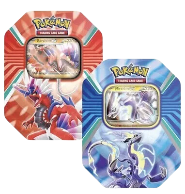 Paldea Legends Tins (Bundle of 2), tin packaging