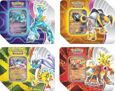 Paradox Destinies Tin (Set of 4), tin packaging