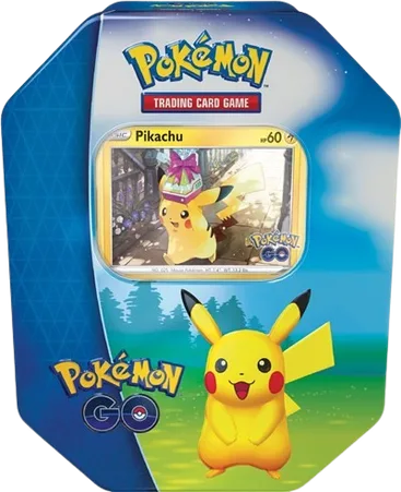 Pokemon Go Tin - Pikachu, tin packaging