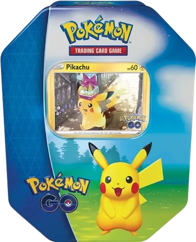 Pokemon Go Tin - Pikachu, tin packaging