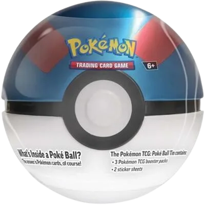 Pokémon - Poké Ball Tin - Great Ball (Q4 2024), tin packaging