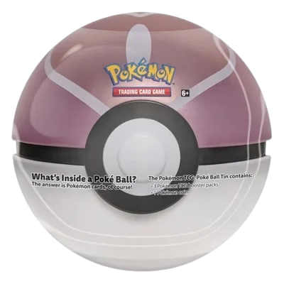 Pokémon - Poké Ball Tin - Love Ball, tin packaging