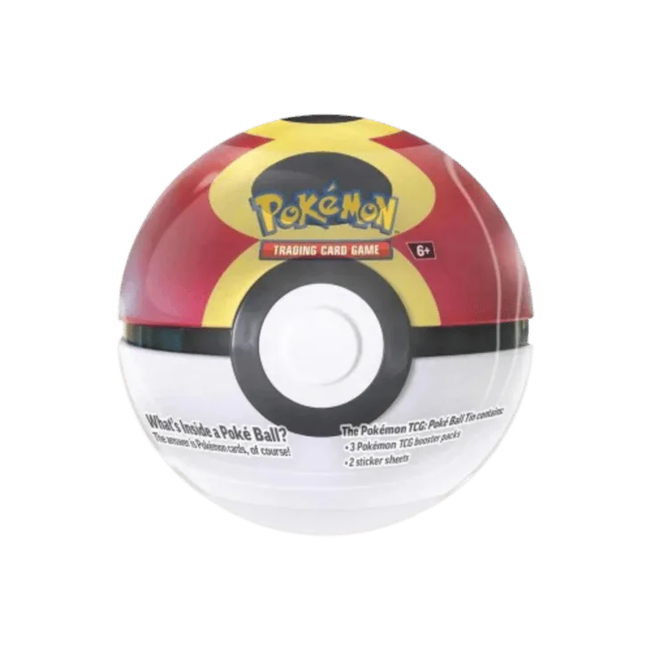 Pokémon - Poké Ball Tin - Repeat Ball, tin packaging
