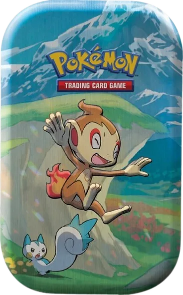 Sinnoh Star Mini Tin (Chimchar), tin packaging
