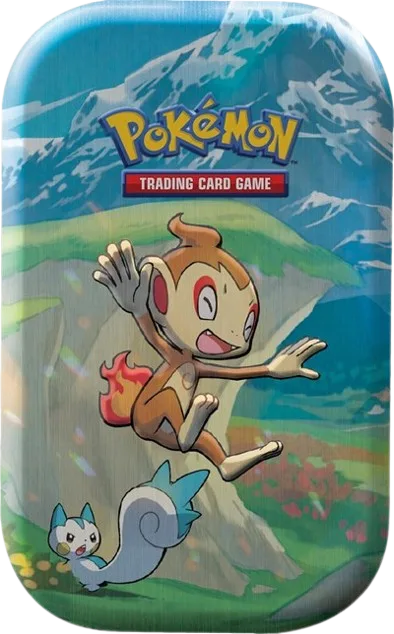 Sinnoh Star Mini Tin (Chimchar), tin packaging