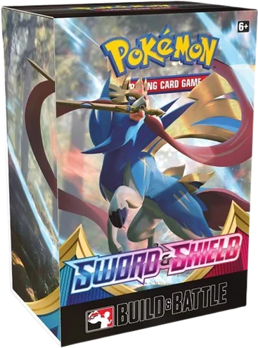 Sword & Shield Build & Battle Box, build & battle packaging