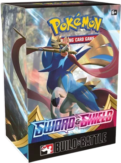 Sword & Shield Build & Battle Box, build & battle packaging